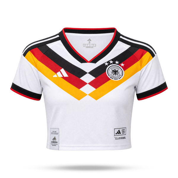 Nemecko Dámsky Futbalový Krátky Top. World Cup 2026