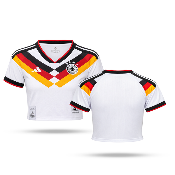 Nemecko Dámsky Futbalový Krátky Top. World Cup 2026