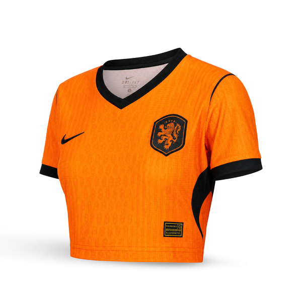 Holandsko Dámsky Futbalový Krátky Top. World Cup 2026