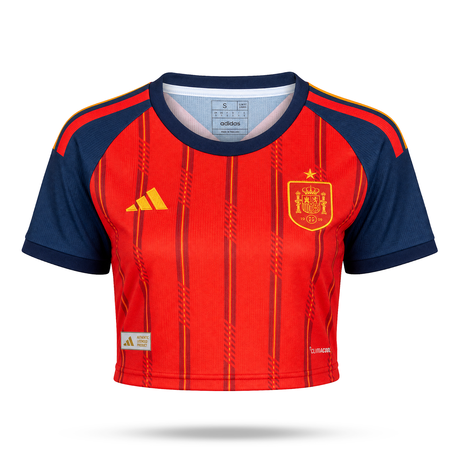 Španielsko Dámsky Futbalový Krátky Top. World Cup 2026